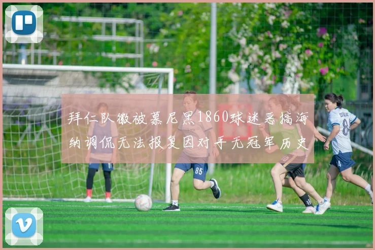 拜仁队徽被慕尼黑1860球迷恶搞海纳调侃无法报复因对手无冠军历史